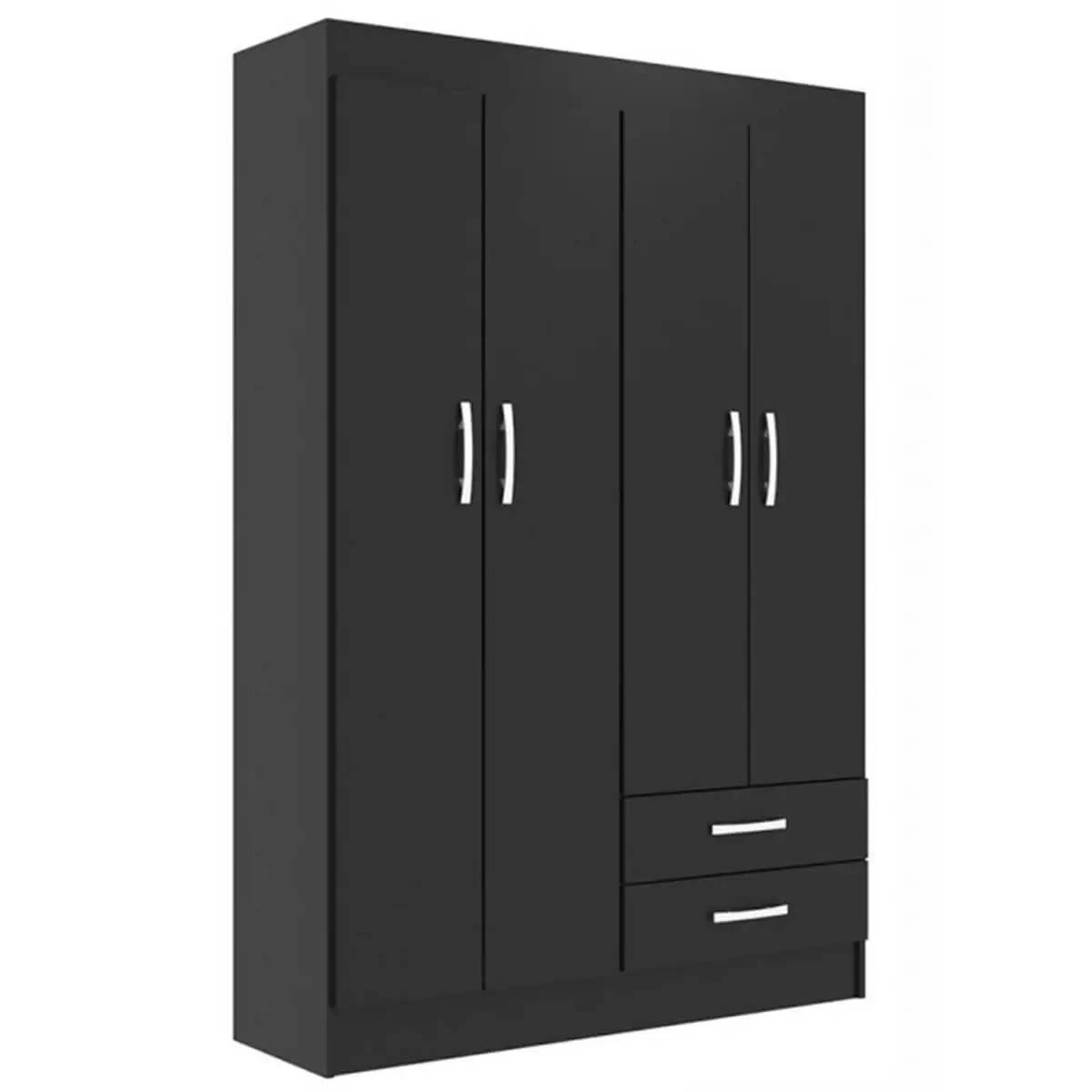 Roupeiro Guarda Roupa Atalaia 4 Portas 2 Gavetas