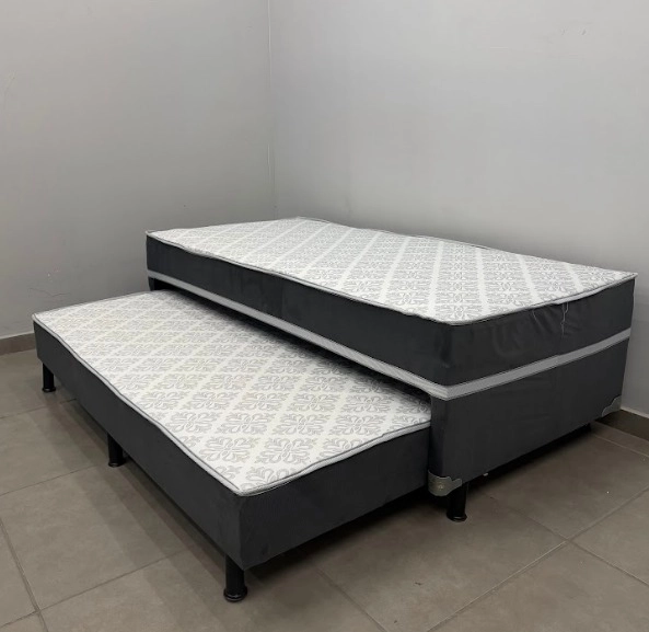 Colchobox Bicama Box Isa Solteiro com Molas Ensacadas