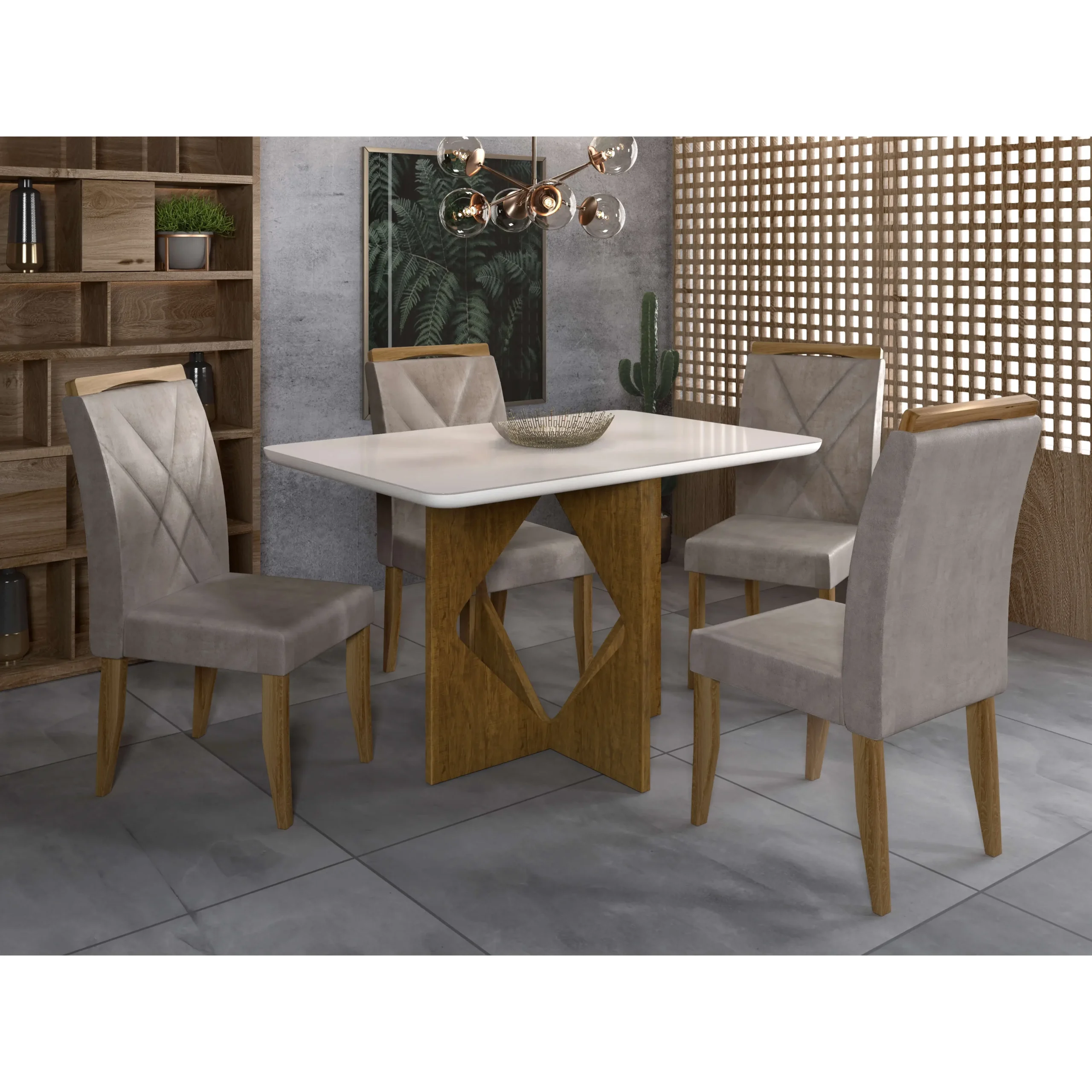 Mesa Mesa de Jantar Madrid 90x90cm